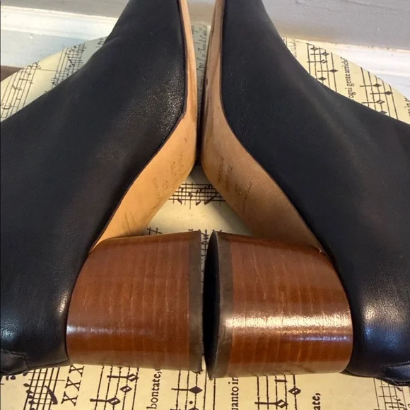 Mansur Gavriel Glove Boots Black Lambskin Leather SZ 7 - Picture 7 of 12